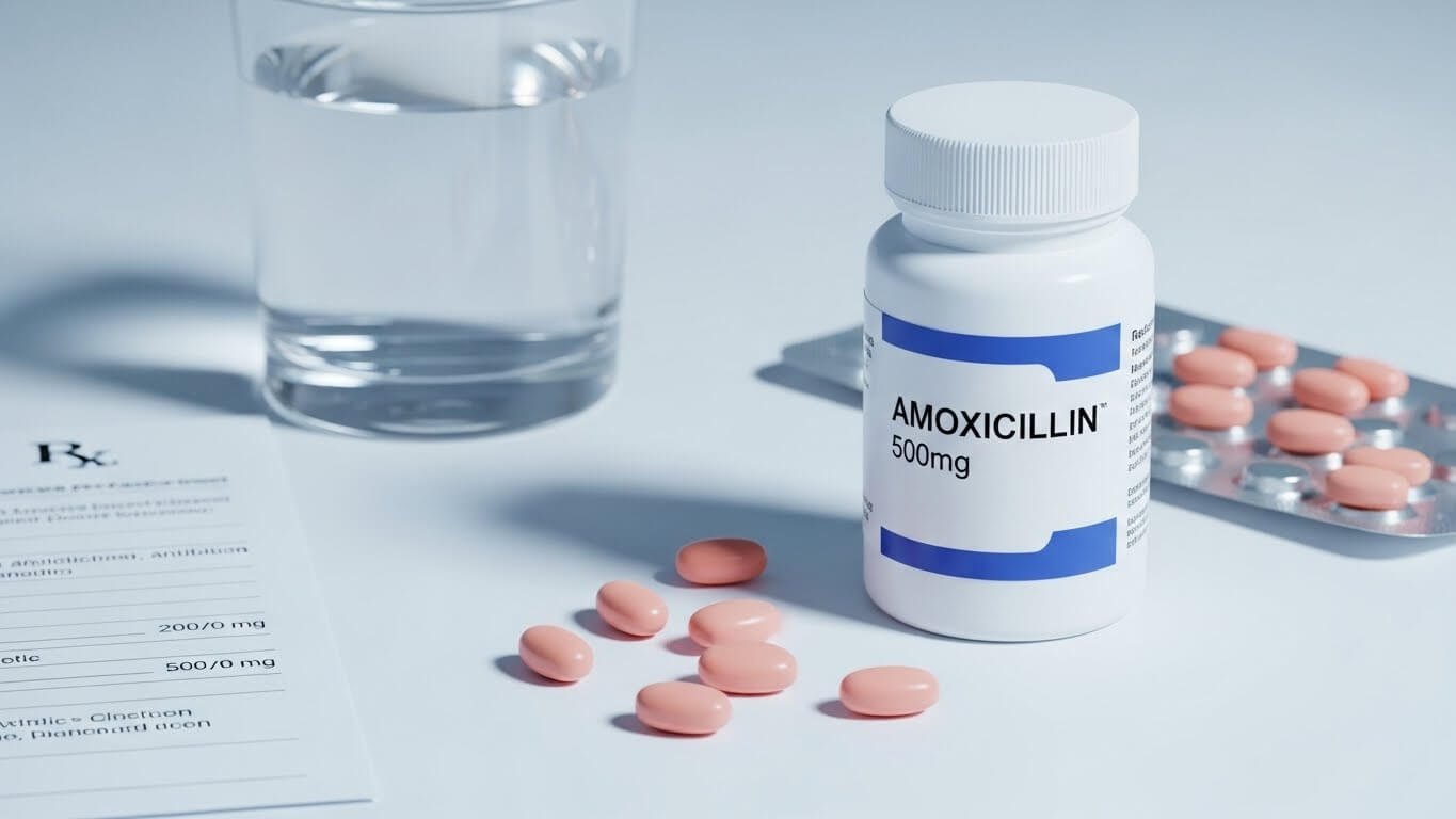 دواعي الاستعمال Amoxicillin