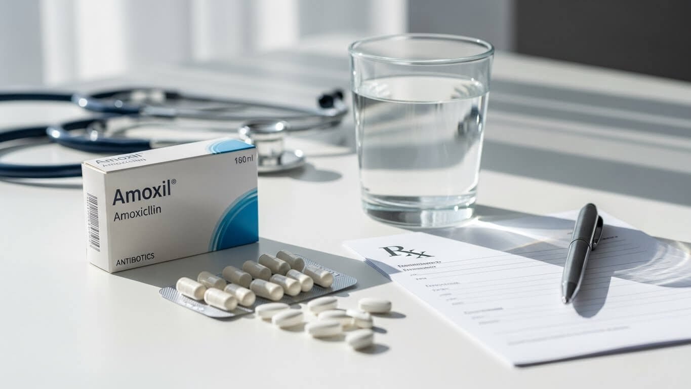 دواعي الاستعمال Amoxil