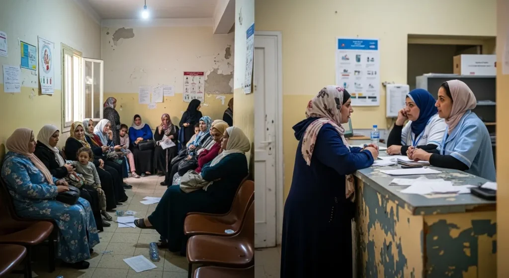 مقارنة بين انتظار المستشفى العمومي والعيادة الخاصة في المغرب